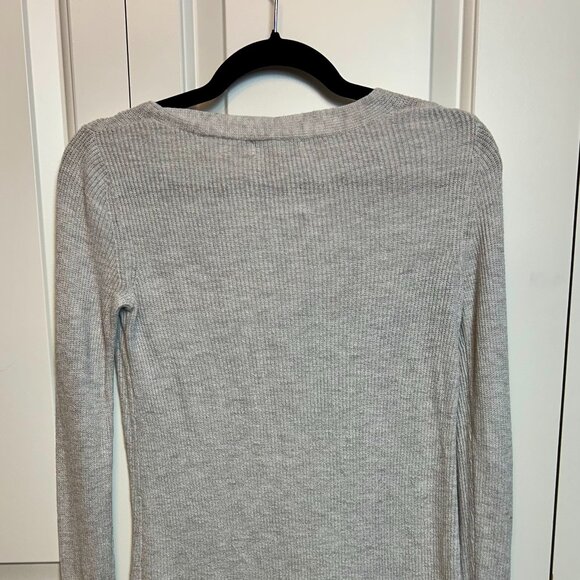 Camber & Grace Ivory Grey Knit Sweater XXS - Picture 2 of 5